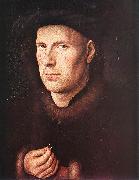 EYCK, Jan van Portrait of Jan de Leeuw swh oil painting reproduction